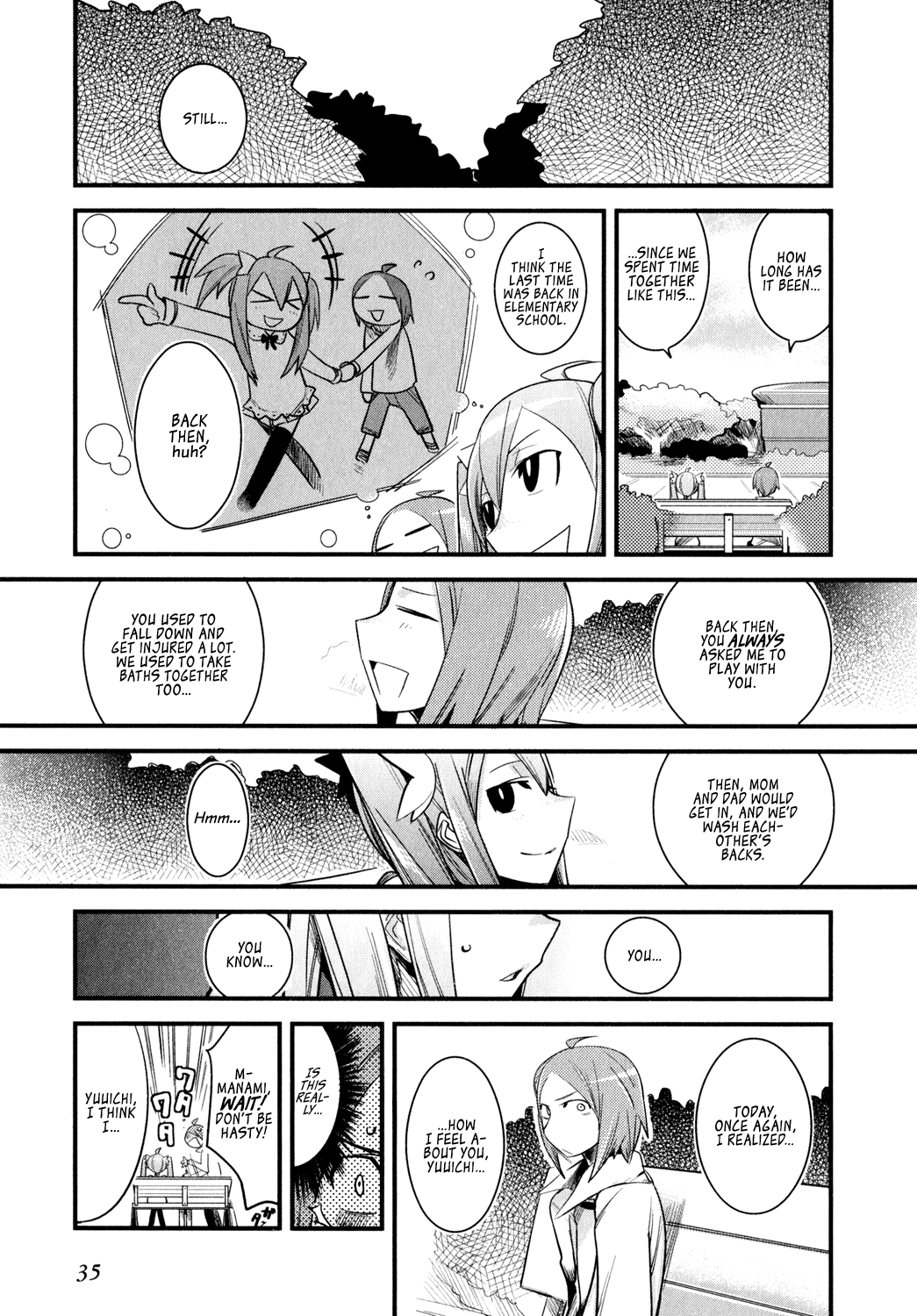 Sore wa Totsuzen, Unmei no Aite ga Yuuichi x Manami 第34页
