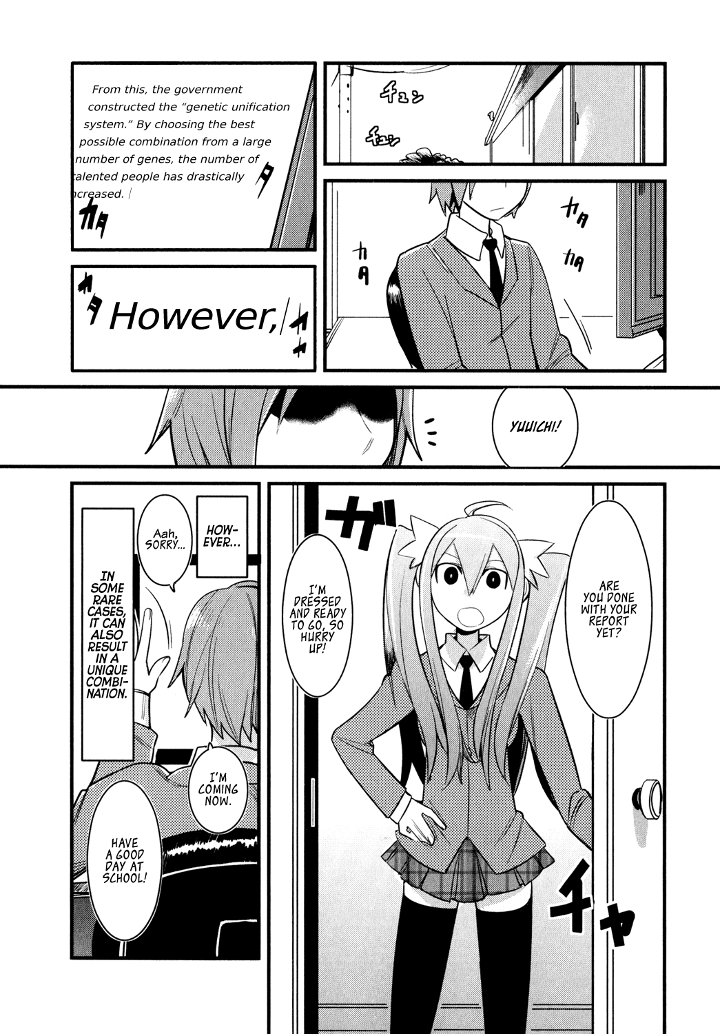 Sore wa Totsuzen, Unmei no Aite ga Yuuichi x Manami 第56页