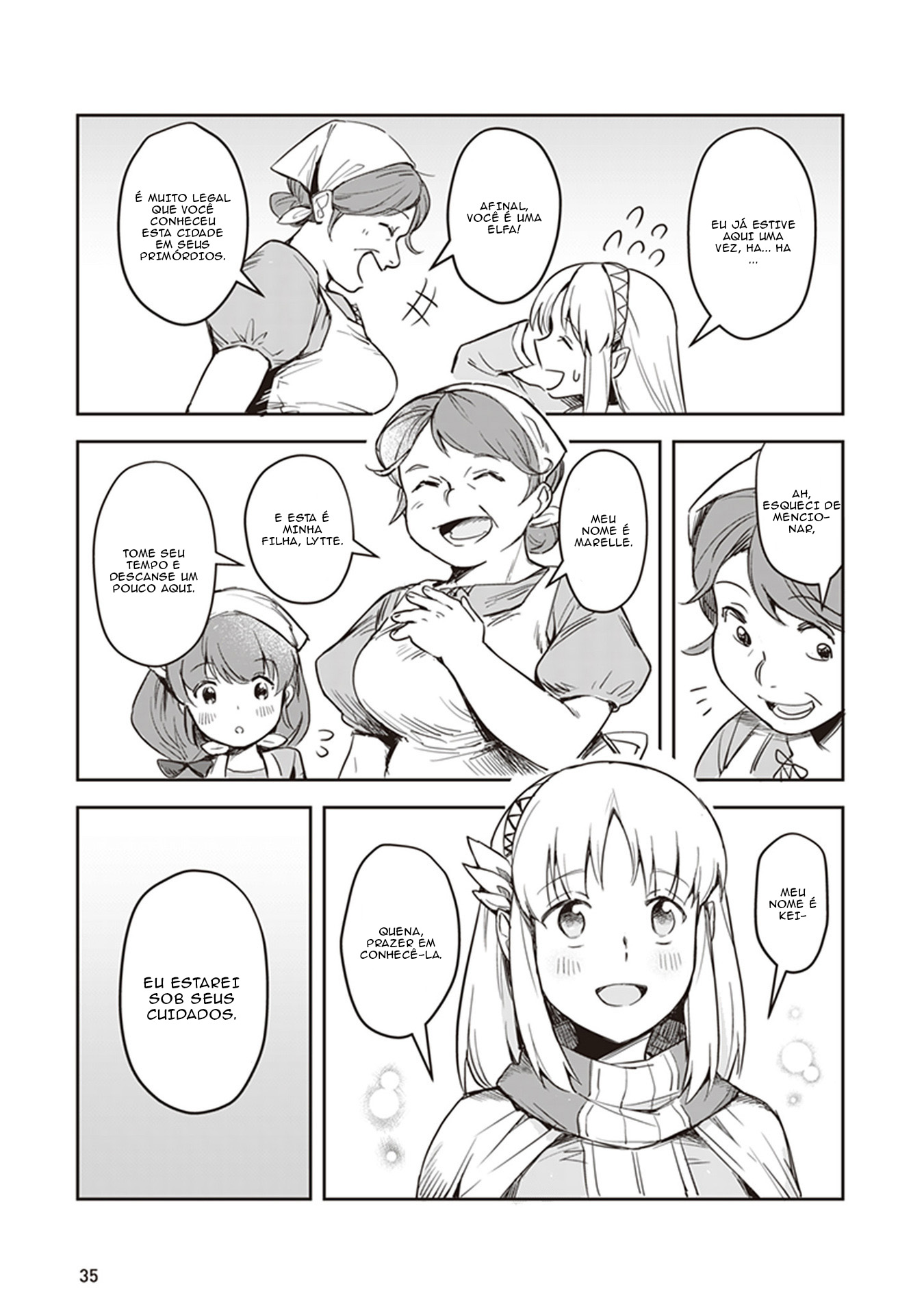 Leadale no Daichi nite Entendendo a situação 第33页
