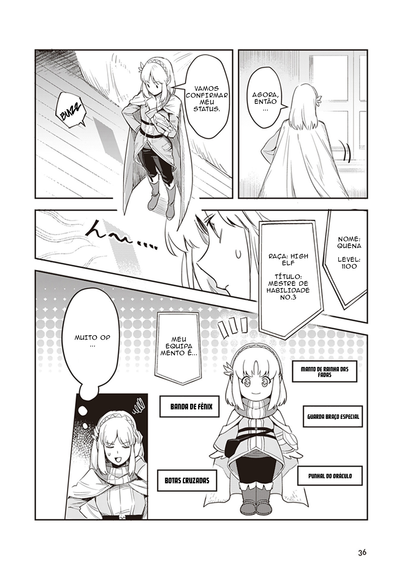 Leadale no Daichi nite Entendendo a situação 第34页