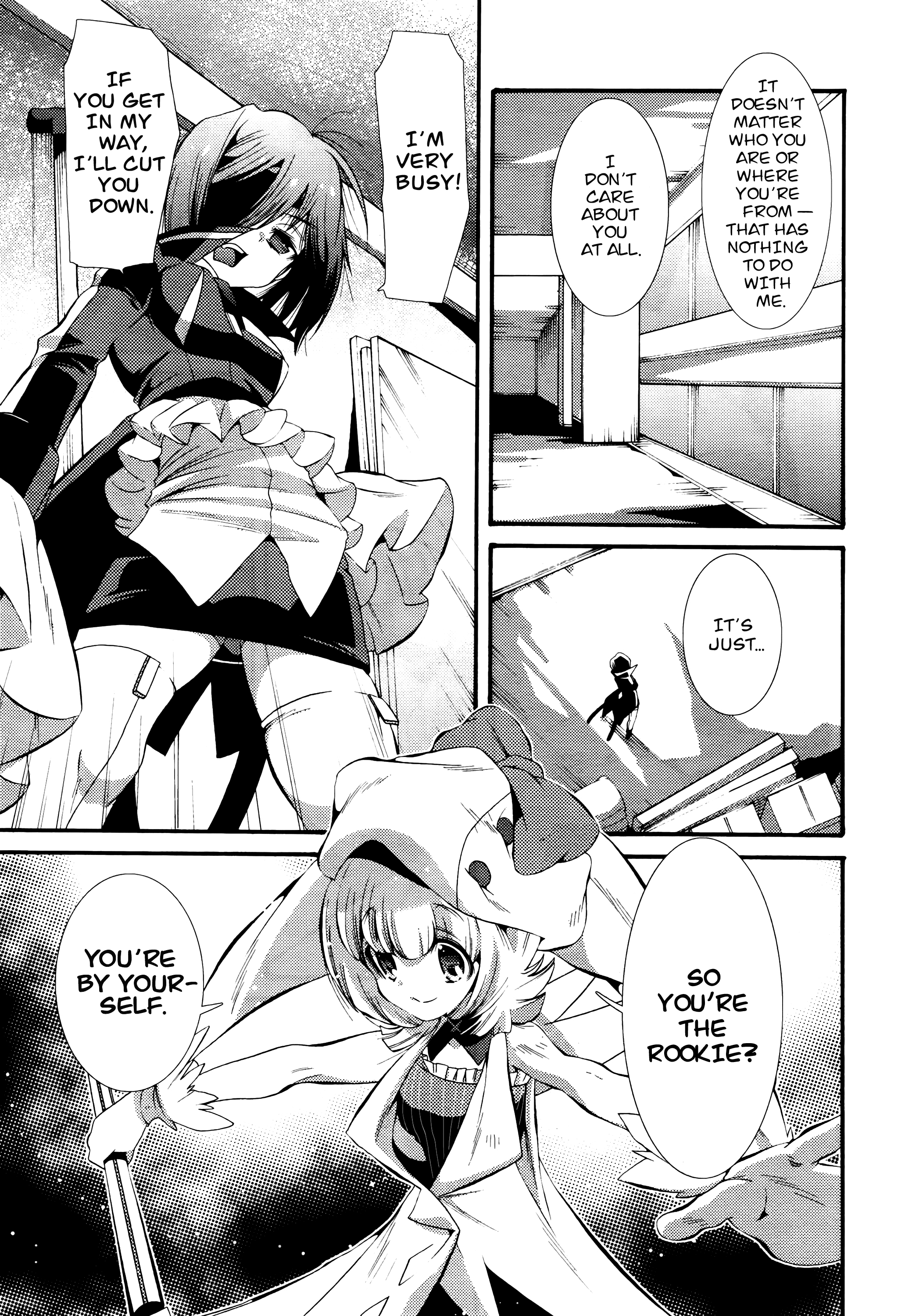 Mahou Shoujo Oriko☆Magica - Betsu Hen Symmetry Diamond: Chapter 2 第1页