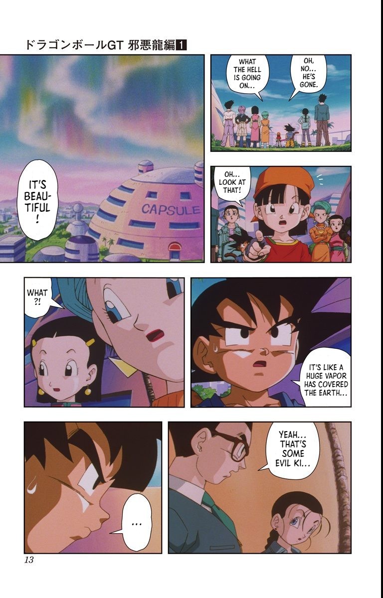 Dragon Ball GT - Shadow Dragons Saga (Animation Comic) An Evil Dragon Appears 第13页