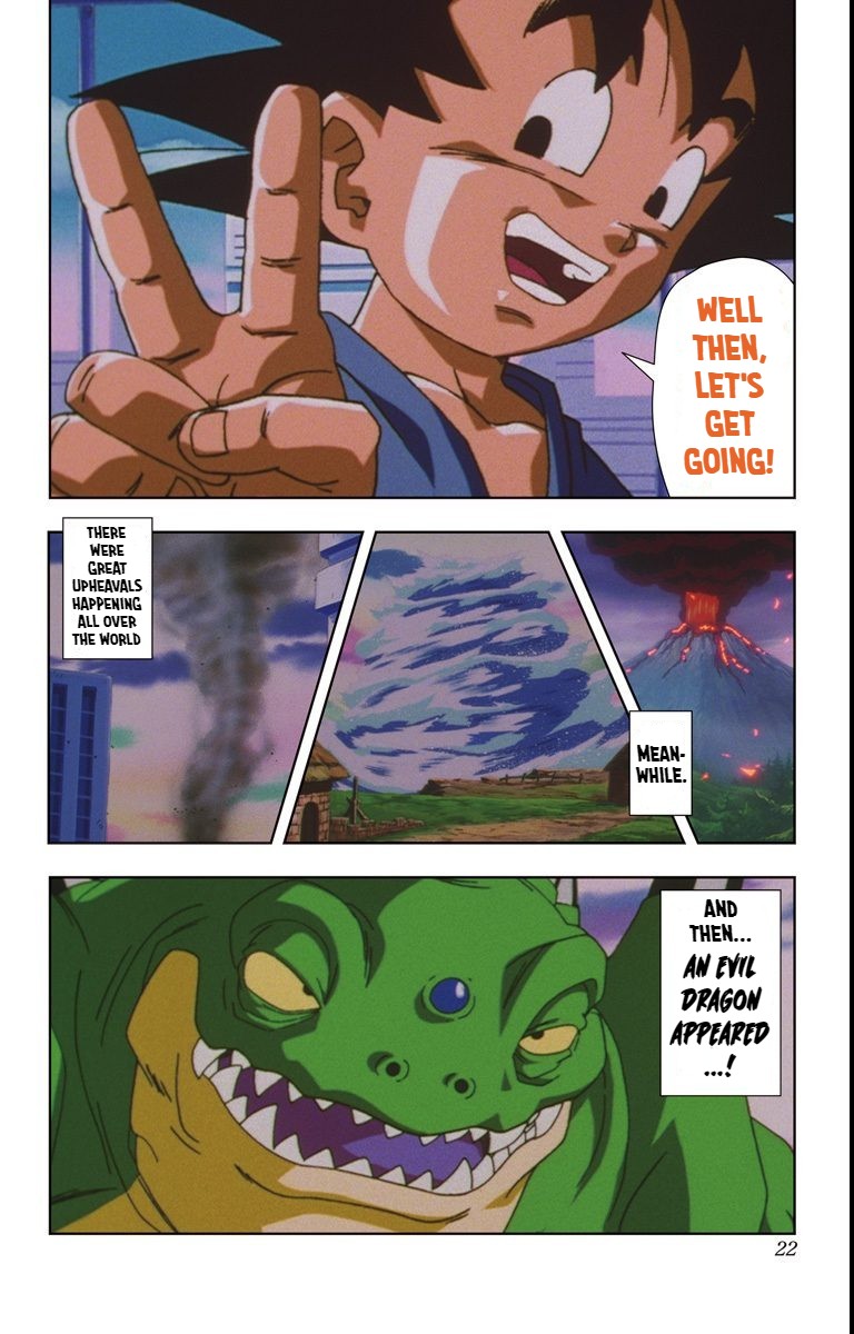 Dragon Ball GT - Shadow Dragons Saga (Animation Comic) An Evil Dragon Appears 第22页