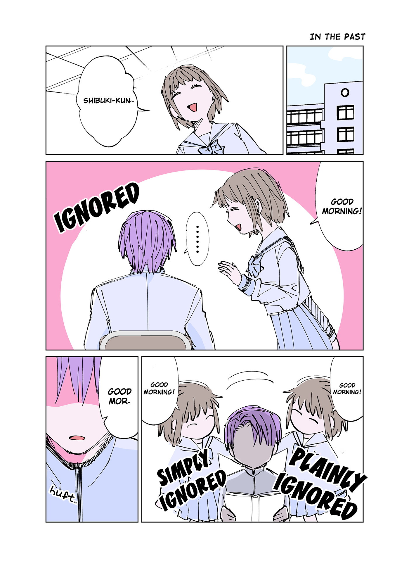 Kumanami Sae's Pixiv Collection Back Then > Right Now (revisited) 第1页