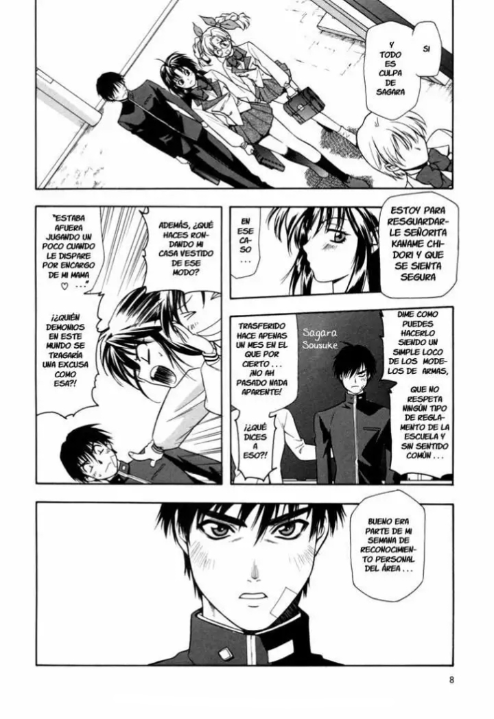Full Metal Panic! El estudiante de intercambio es un peligroso soldado 第8页