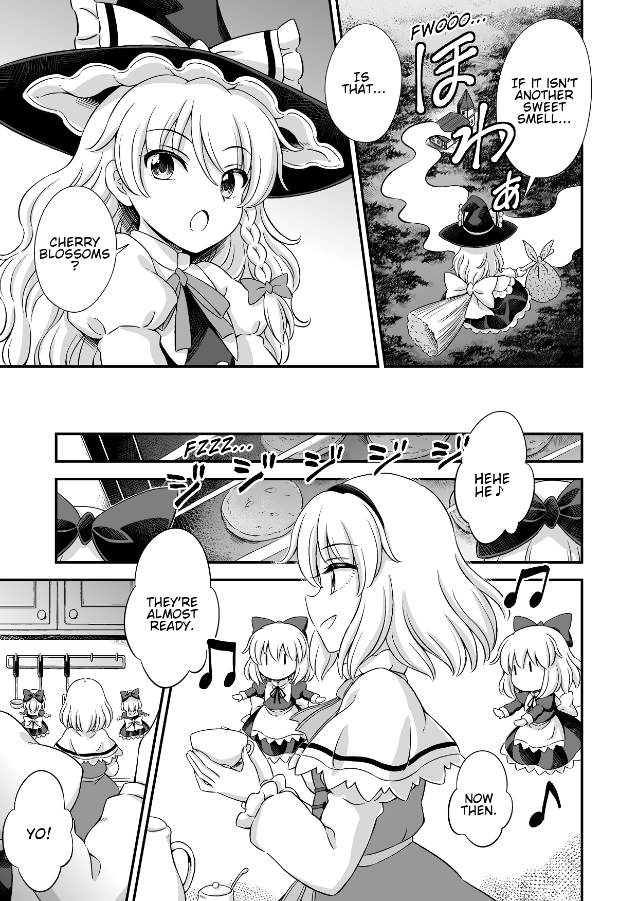 Touhou - Witches' Tea Party (Doujinshi) 第6页
