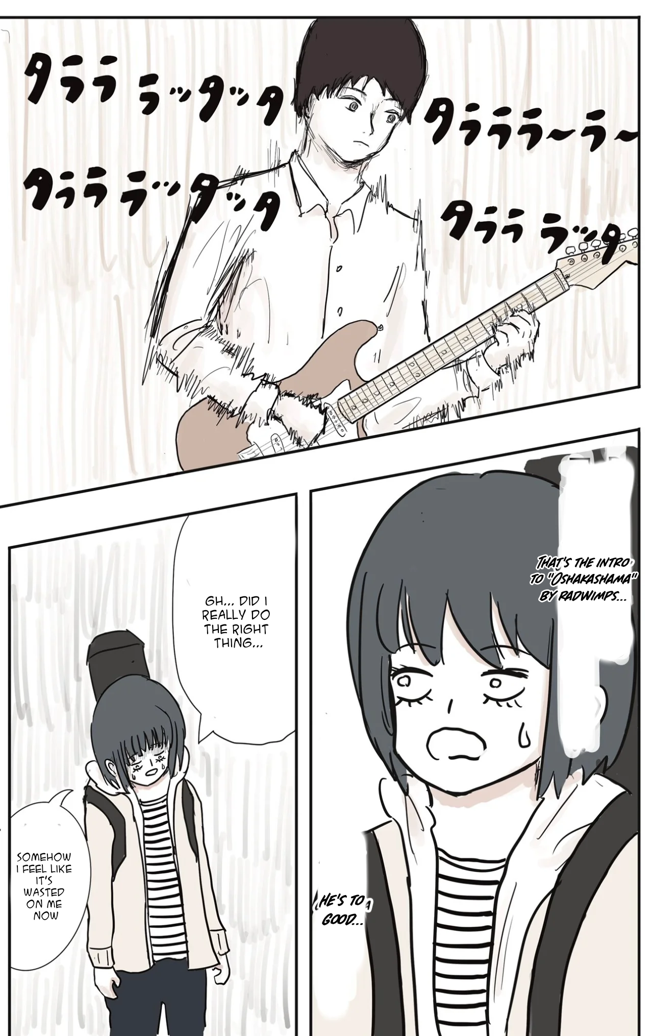 Girl Meets Rock! (Pre-Serialization) Buying a guitar 第5页