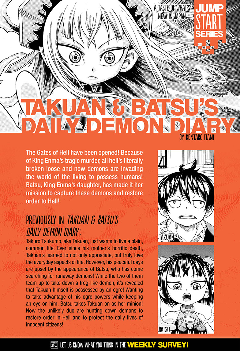 Takuan and Batsu's Daily Demon Diary Hell Tag 第1页