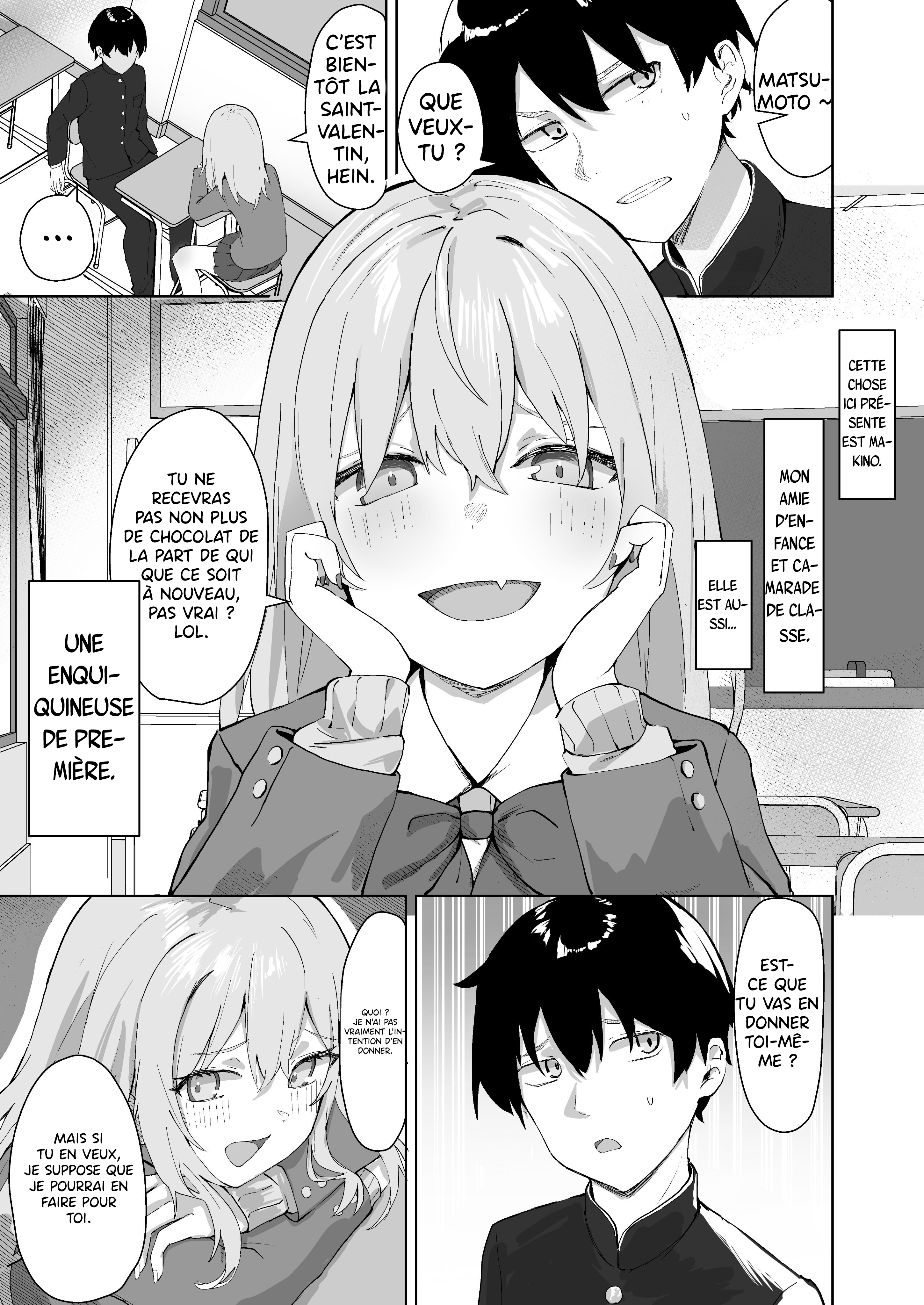 Childhood Friend and Valentine's Chocolate Oneshot 第2页