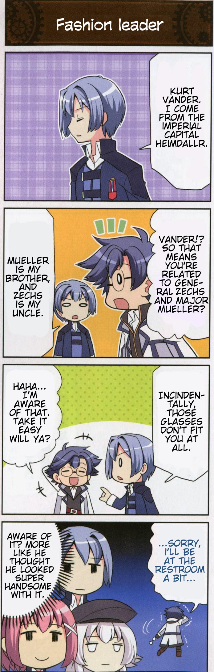 Sen no Kiseki Magazine 4koma 第5页