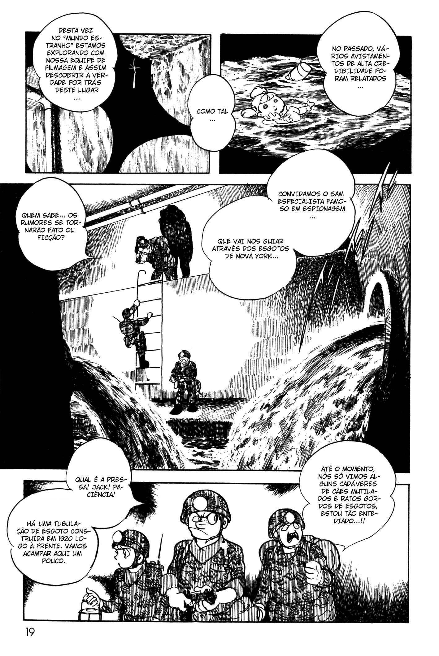 Kamen Rider Black Nova York: Esgotos 第18页