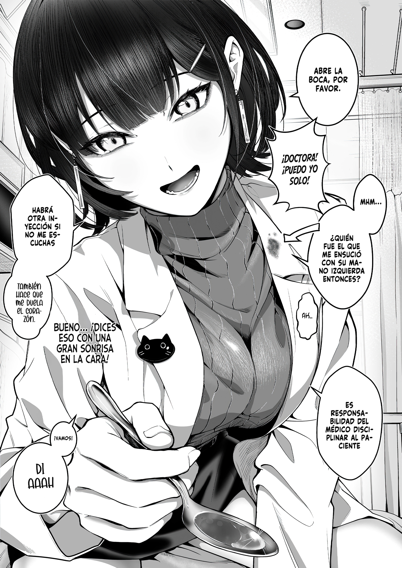 After Getting Injured, This Female Doctor Cared for Me Strangely 第4页