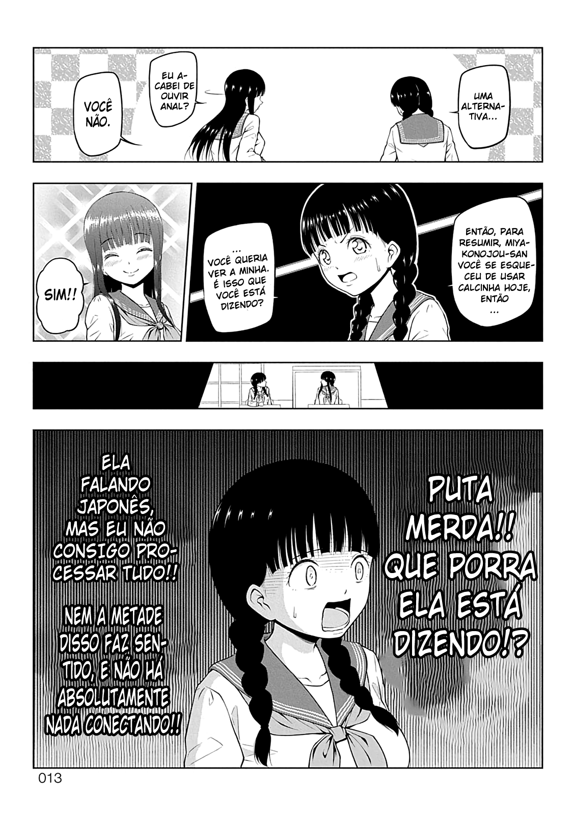 Yuugai Shitei Doukyuusei Miyakonojou-san Está Mentalmente Falida 第13页