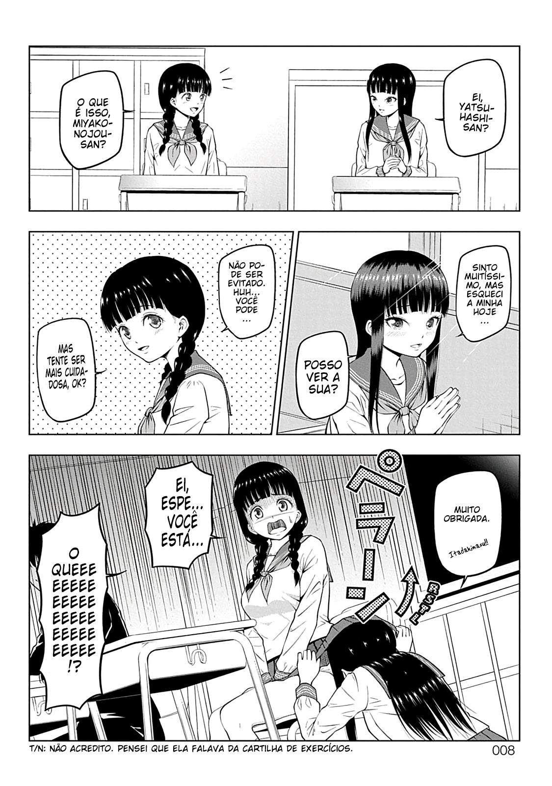 Yuugai Shitei Doukyuusei Miyakonojou-san Está Mentalmente Falida 第8页