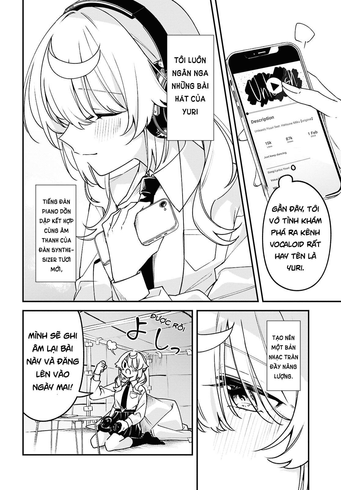 Kimi ga Hoeru Tame no Uta wo, Chapter 1: Chìa khóa của tâm hồn. 第14页