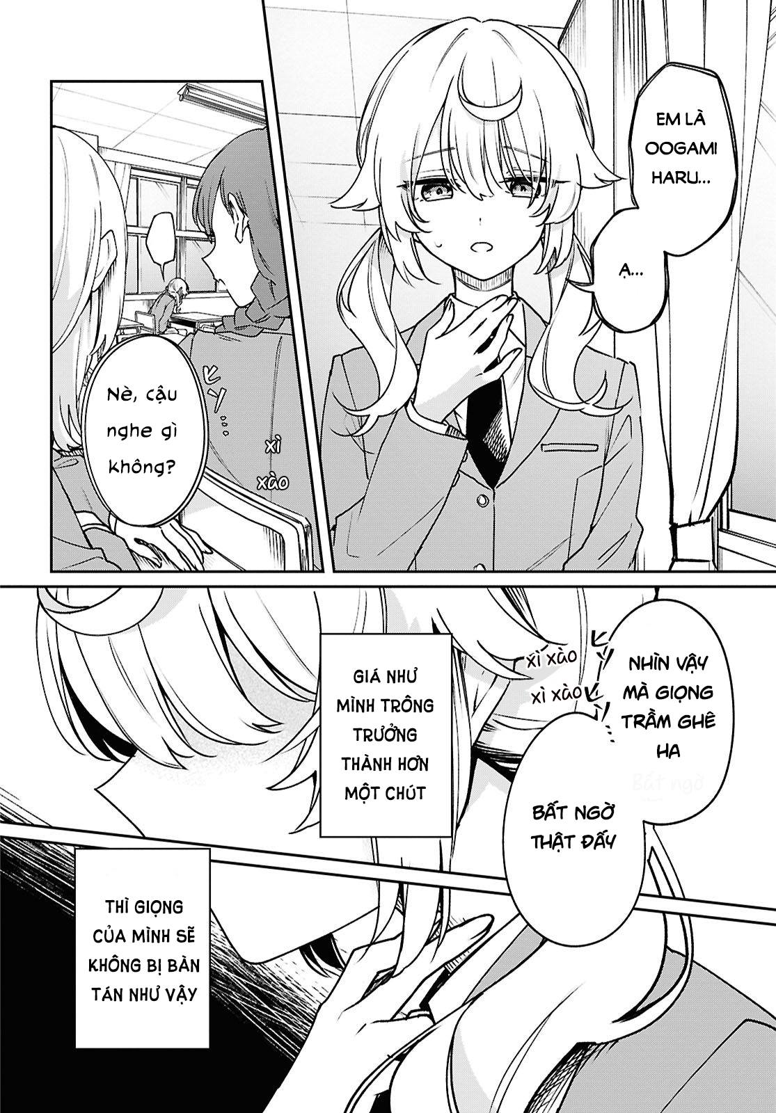 Kimi ga Hoeru Tame no Uta wo, Chapter 1: Chìa khóa của tâm hồn. 第4页