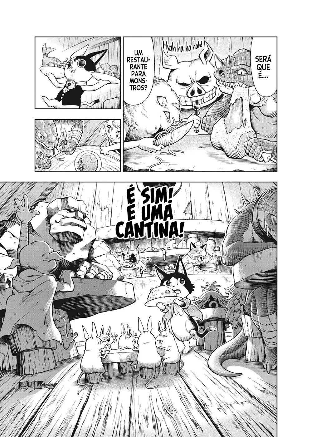 Soara to Mamono no Ie Os Gatos da Floresta Perdida 第17页