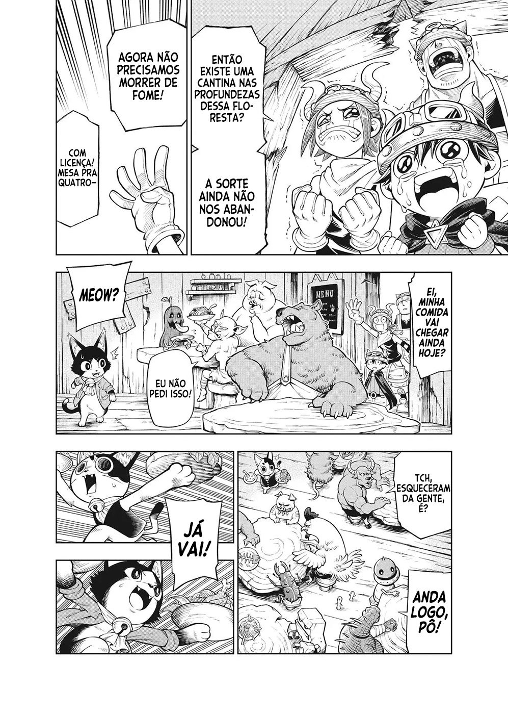 Soara to Mamono no Ie Os Gatos da Floresta Perdida 第19页
