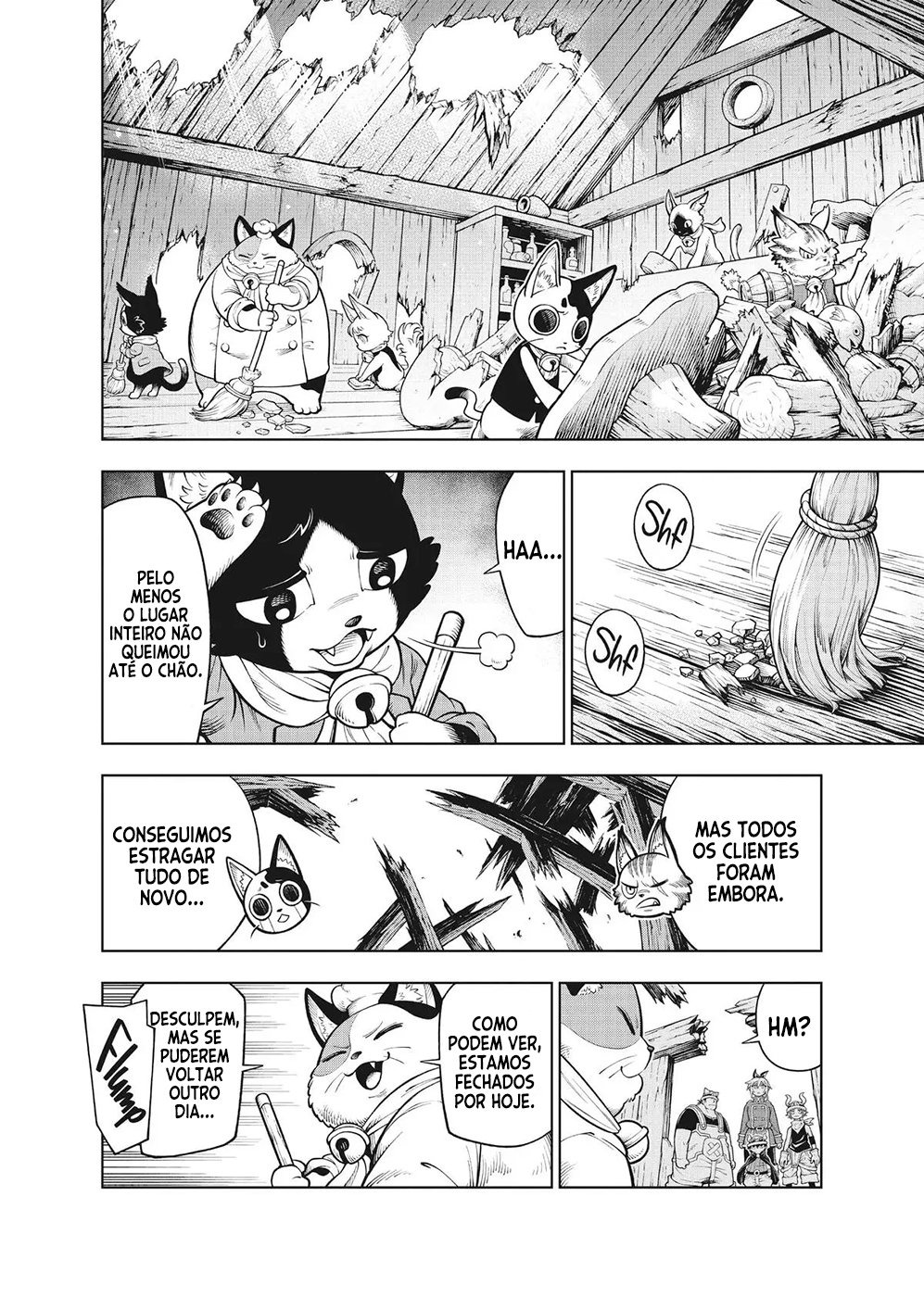 Soara to Mamono no Ie Os Gatos da Floresta Perdida 第25页