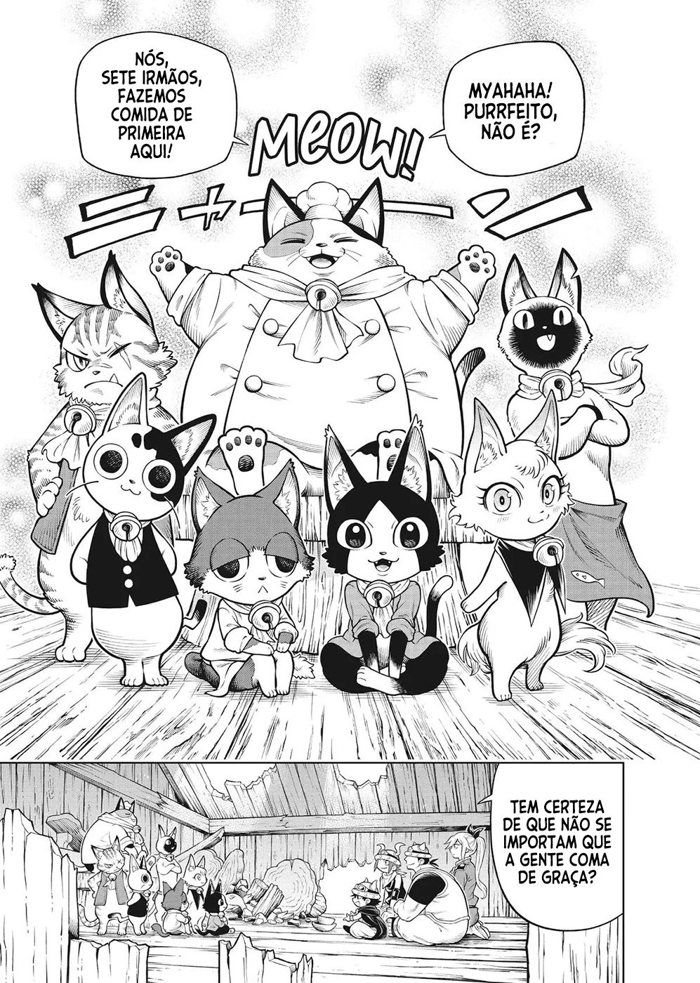 Soara to Mamono no Ie Os Gatos da Floresta Perdida 第28页