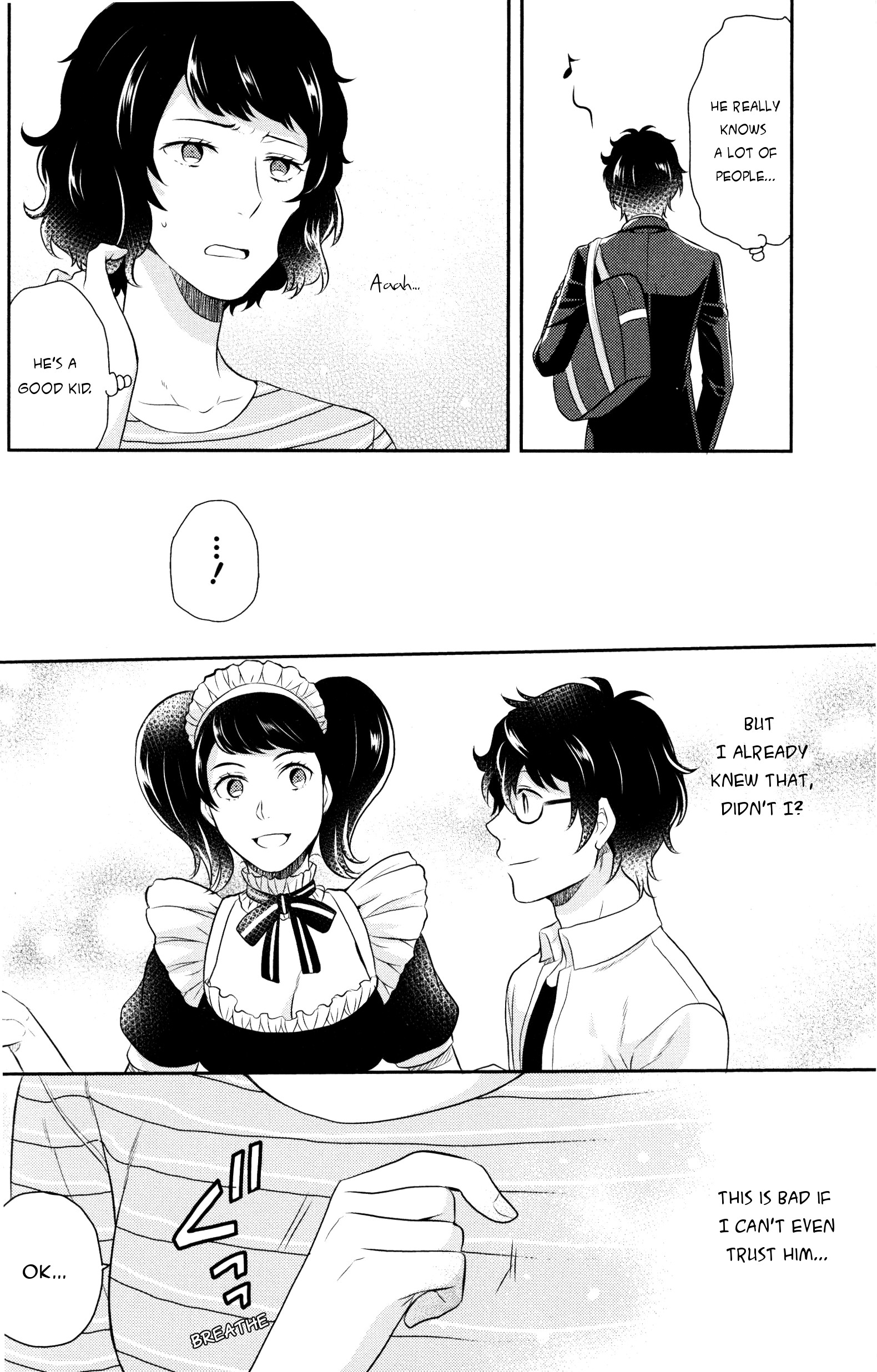 Persona 5 Comic Anthology (DNA Media Comic) His Secret (Artist: Nagao Uka) 第6页