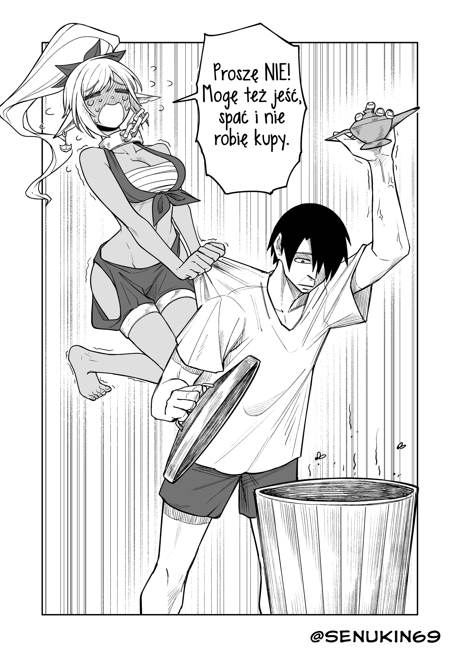 The Useless Genie and her Intrusive-thought Master Ch. 1 第4页