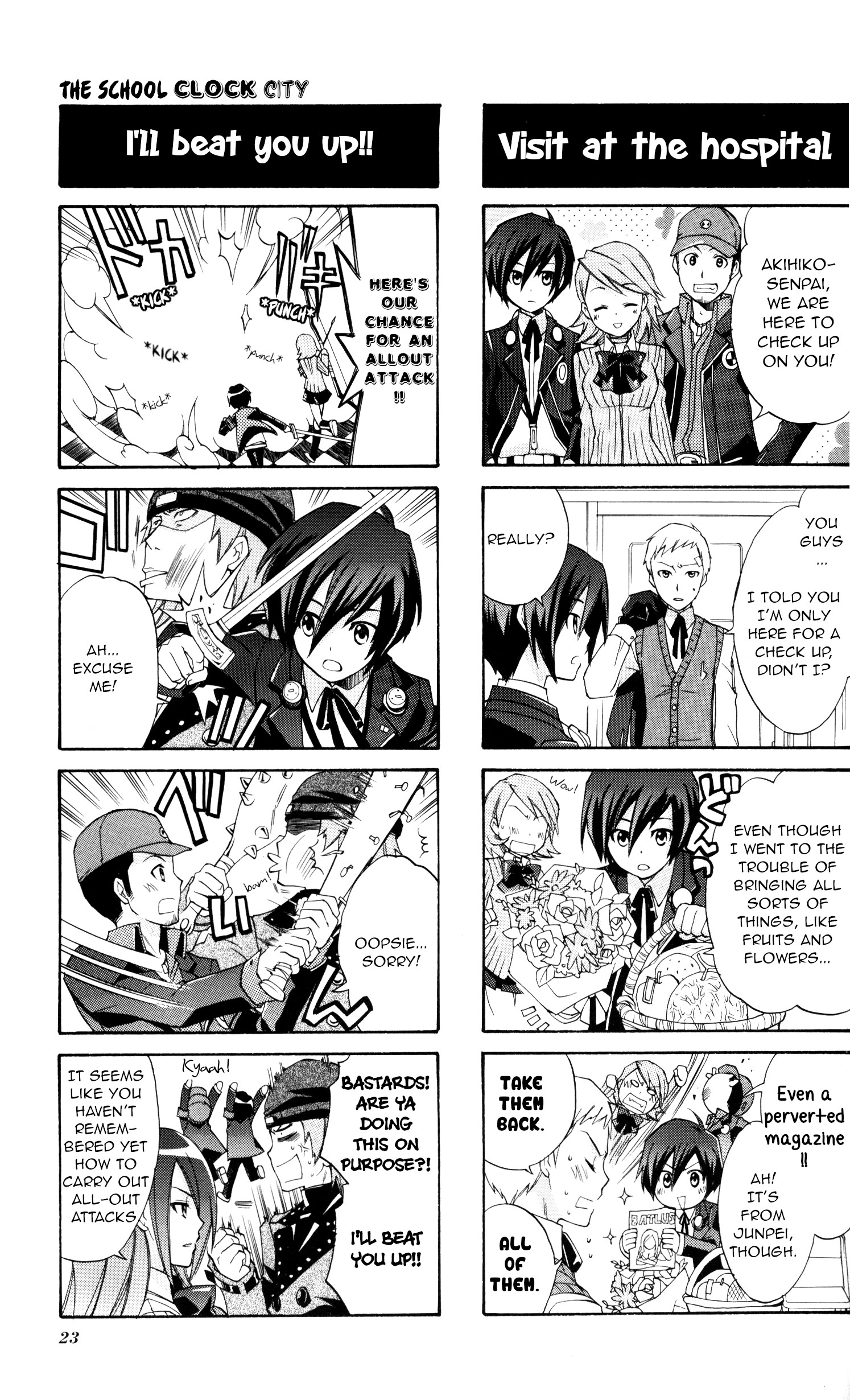 Persona 3 4koma Gag Battle 第2页