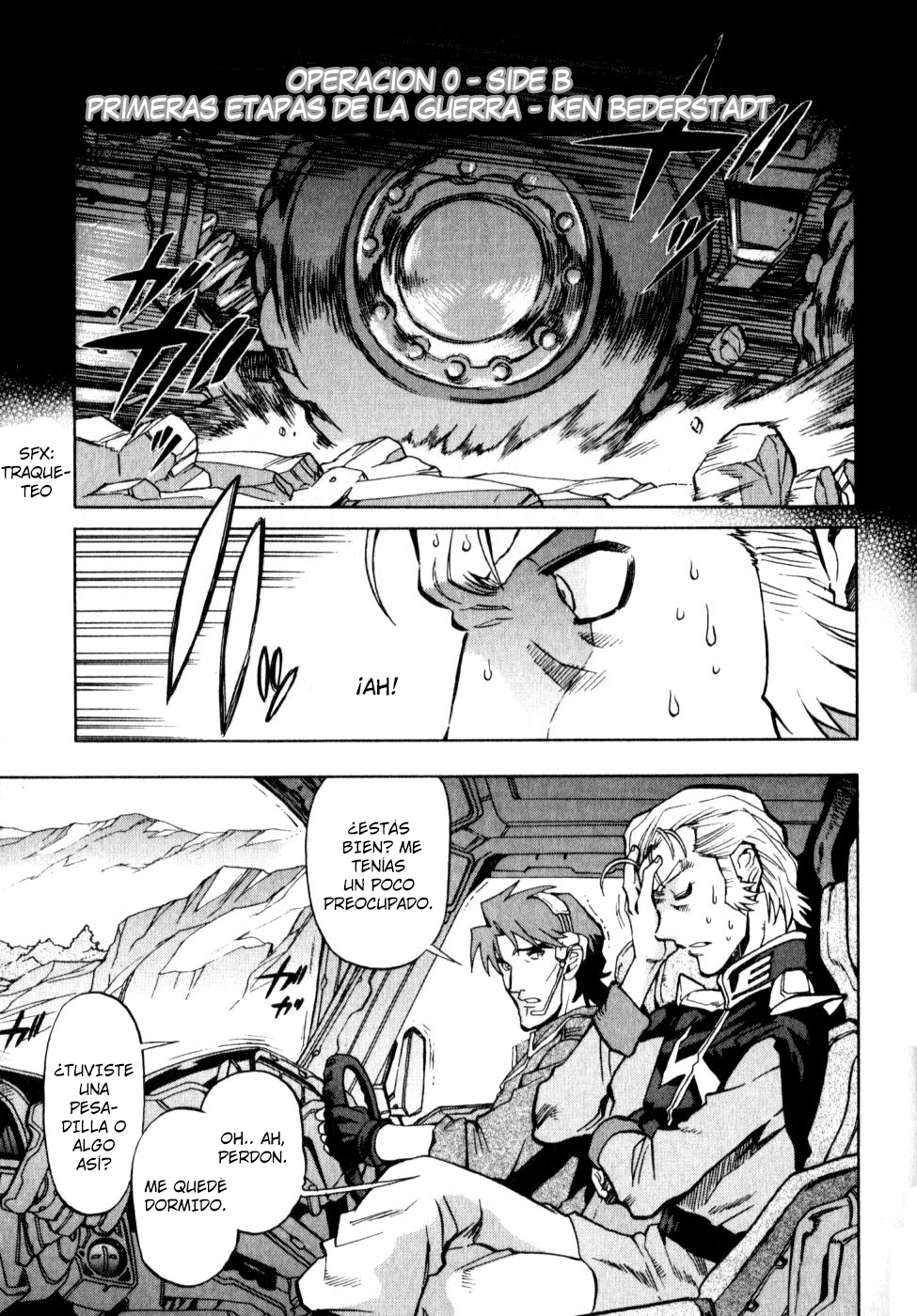 Mobile Suit Gundam Report REBELLION: Lost War Chronicles Operación 0 - Side B -  Primeras etapas de la guerra - Ken Bederstadt 第2页