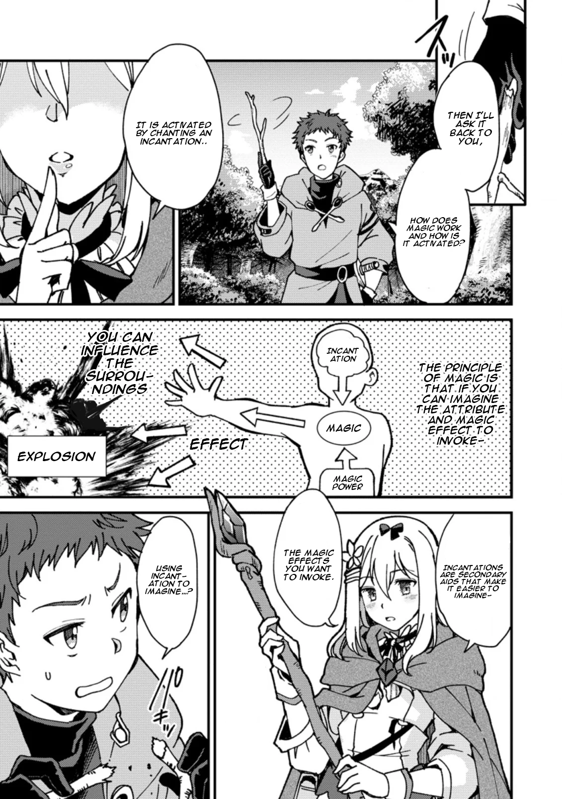 Kensei no Osananajimi ga Power Hara de Ore ni Tsuraku Ataru node, Zetsuen Shite Henkyou de Makenshi to shite Denaosu Koto ni shita. Vol. 1 Ch. 3 第22页