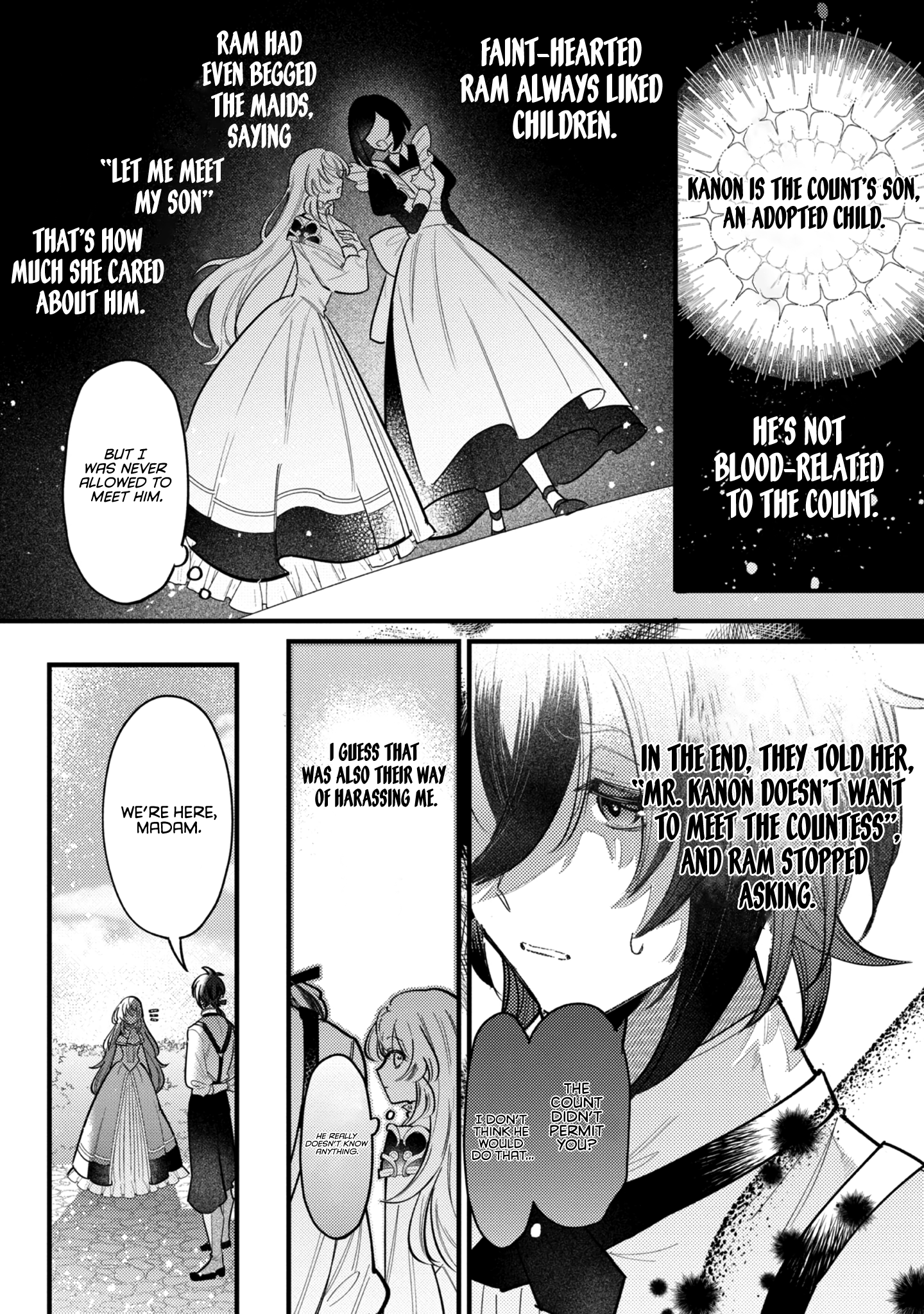I Reincarnated as a Faint-Hearted Countess The Countess meets her advisor 第11页