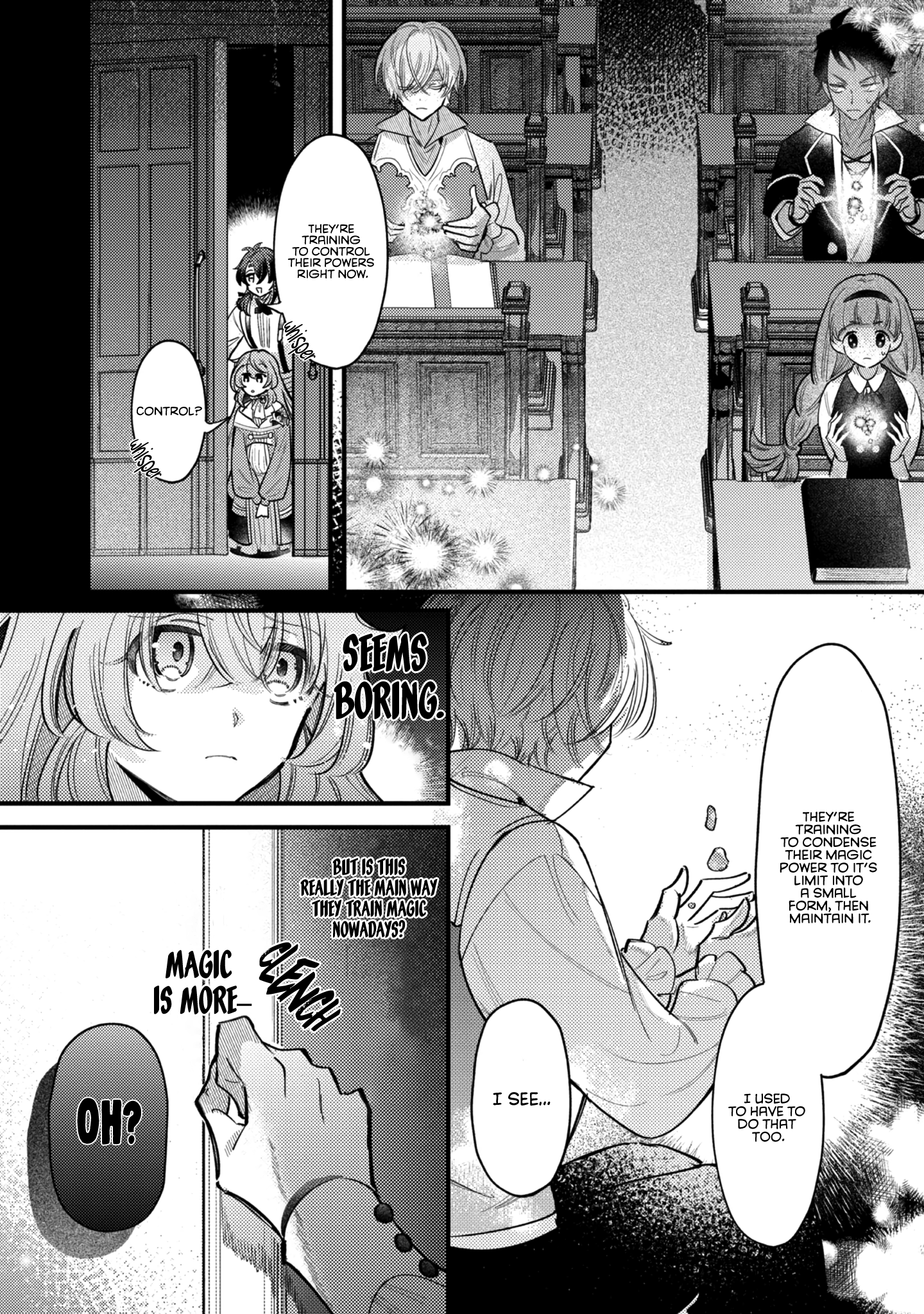I Reincarnated as a Faint-Hearted Countess The Countess meets her advisor 第19页