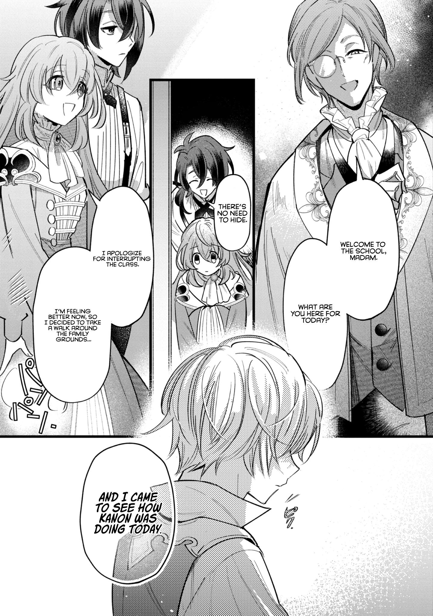 I Reincarnated as a Faint-Hearted Countess The Countess meets her advisor 第20页