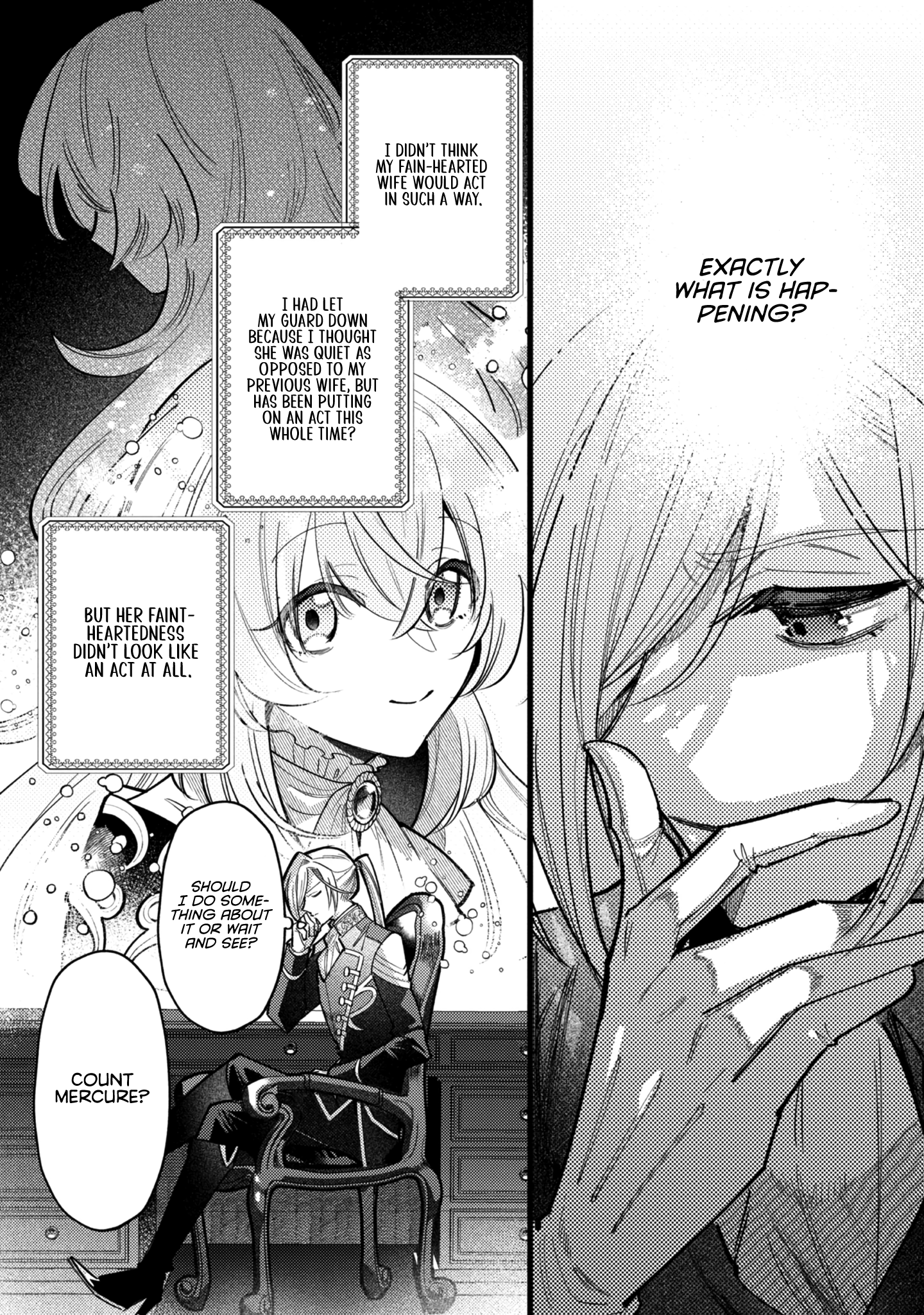 I Reincarnated as a Faint-Hearted Countess The Countess meets her advisor 第3页