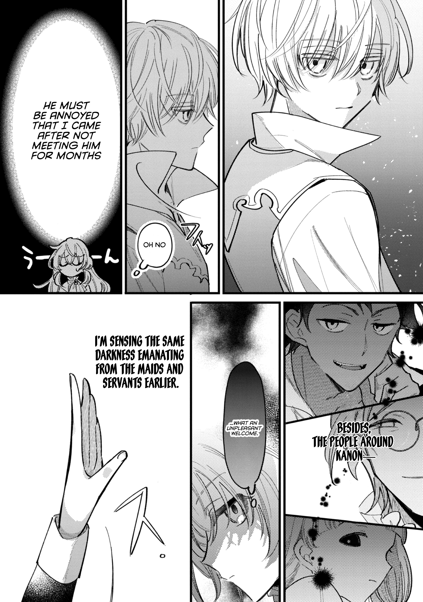 I Reincarnated as a Faint-Hearted Countess The Countess meets her advisor 第21页