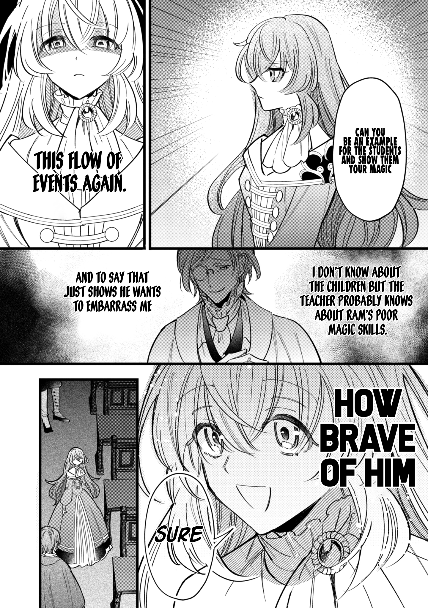 I Reincarnated as a Faint-Hearted Countess The Countess meets her advisor 第23页