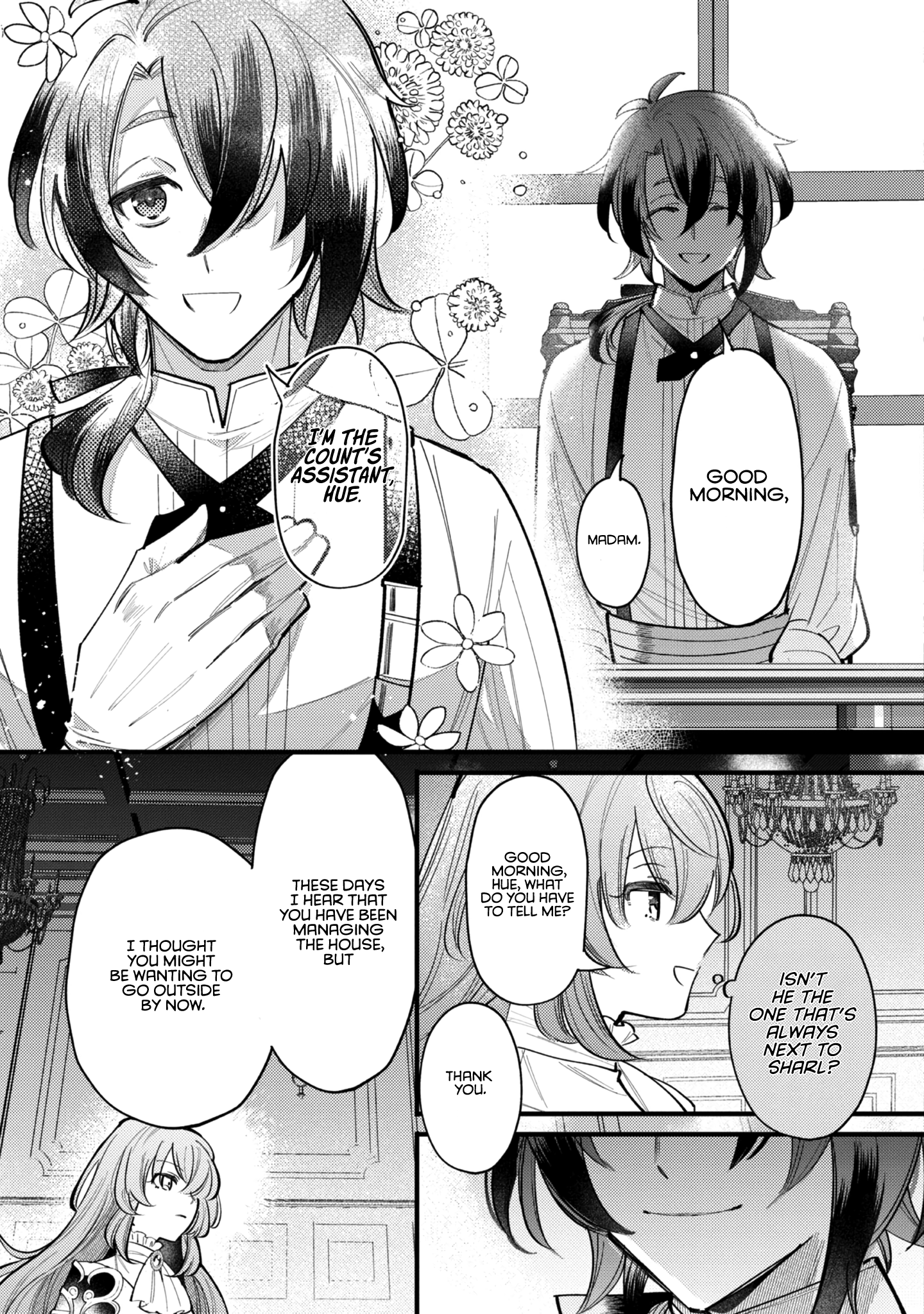 I Reincarnated as a Faint-Hearted Countess The Countess meets her advisor 第8页