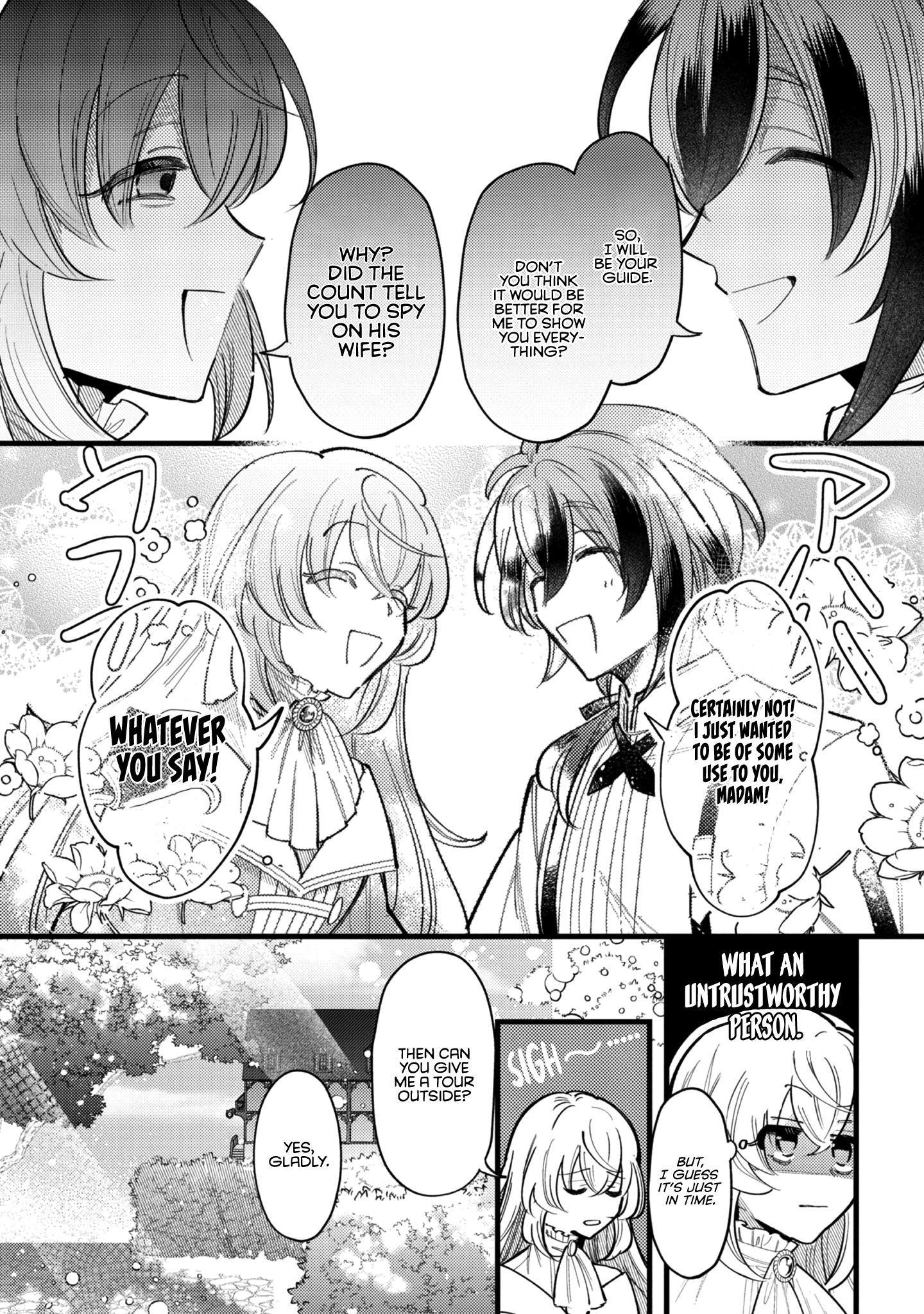 I Reincarnated as a Faint-Hearted Countess The Countess meets her advisor 第9页