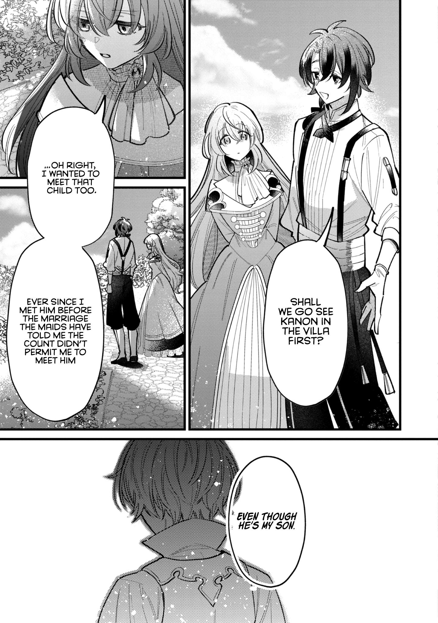 I Reincarnated as a Faint-Hearted Countess The Countess meets her advisor 第10页