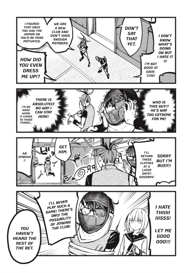 1F no Kishi Gamer and Fencer 第8页