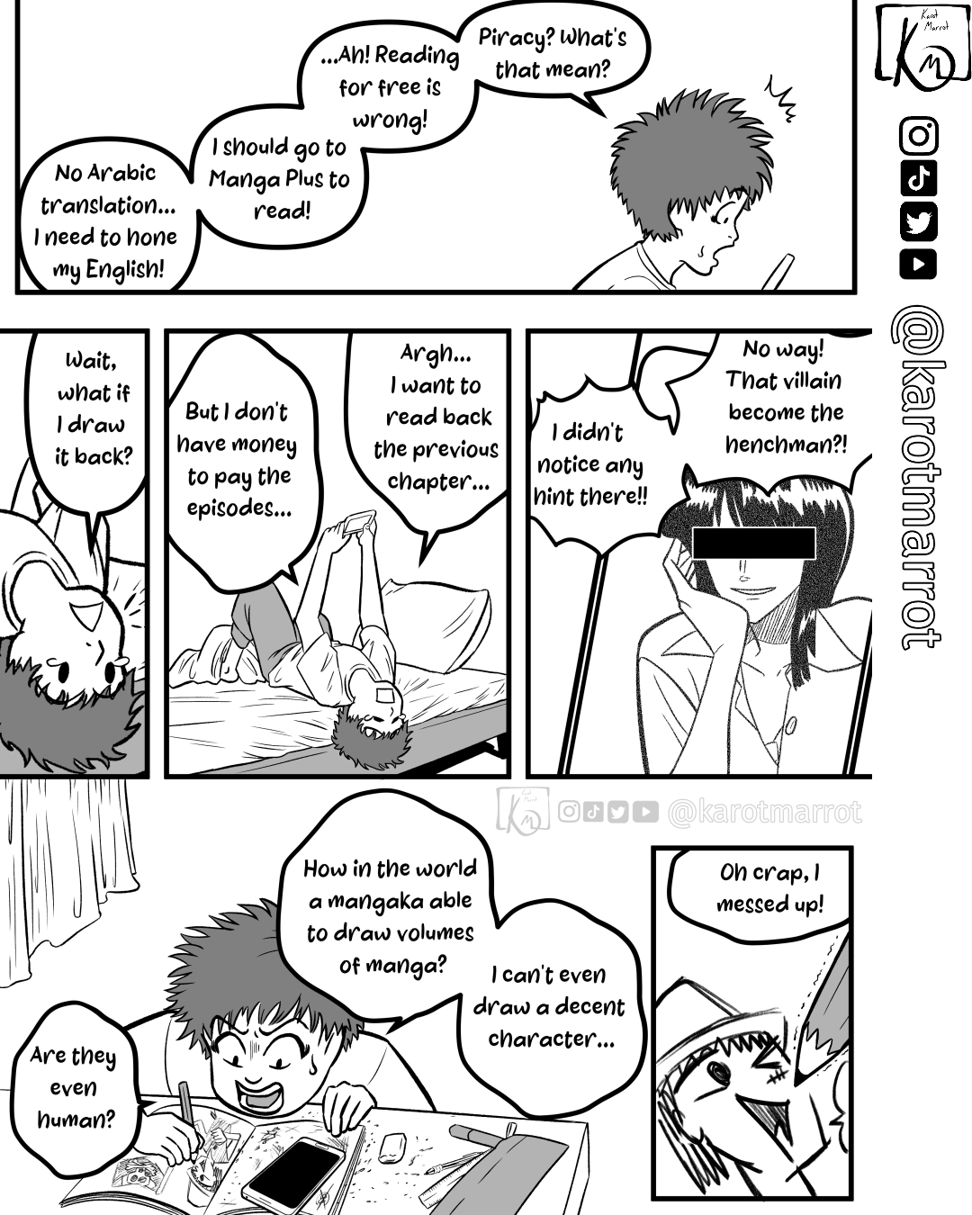 This boy from Gaza makes manga 第3页