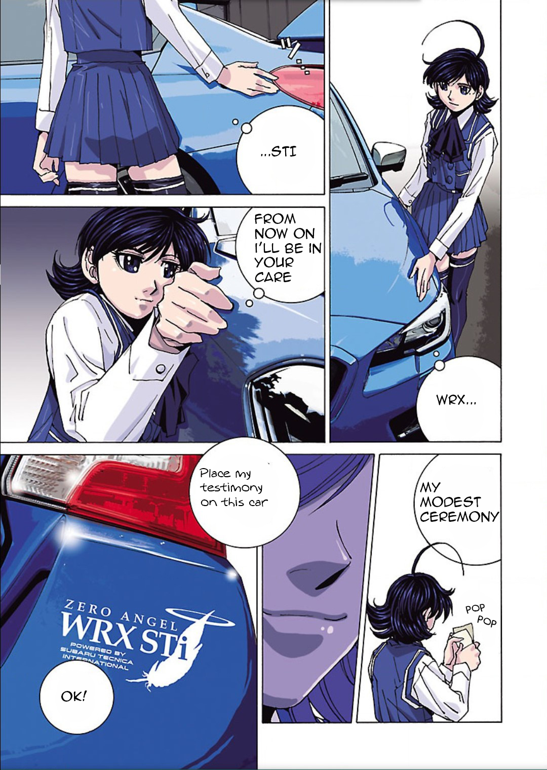 Zero Angel: The Clear Blue Fallen Angel 第8页