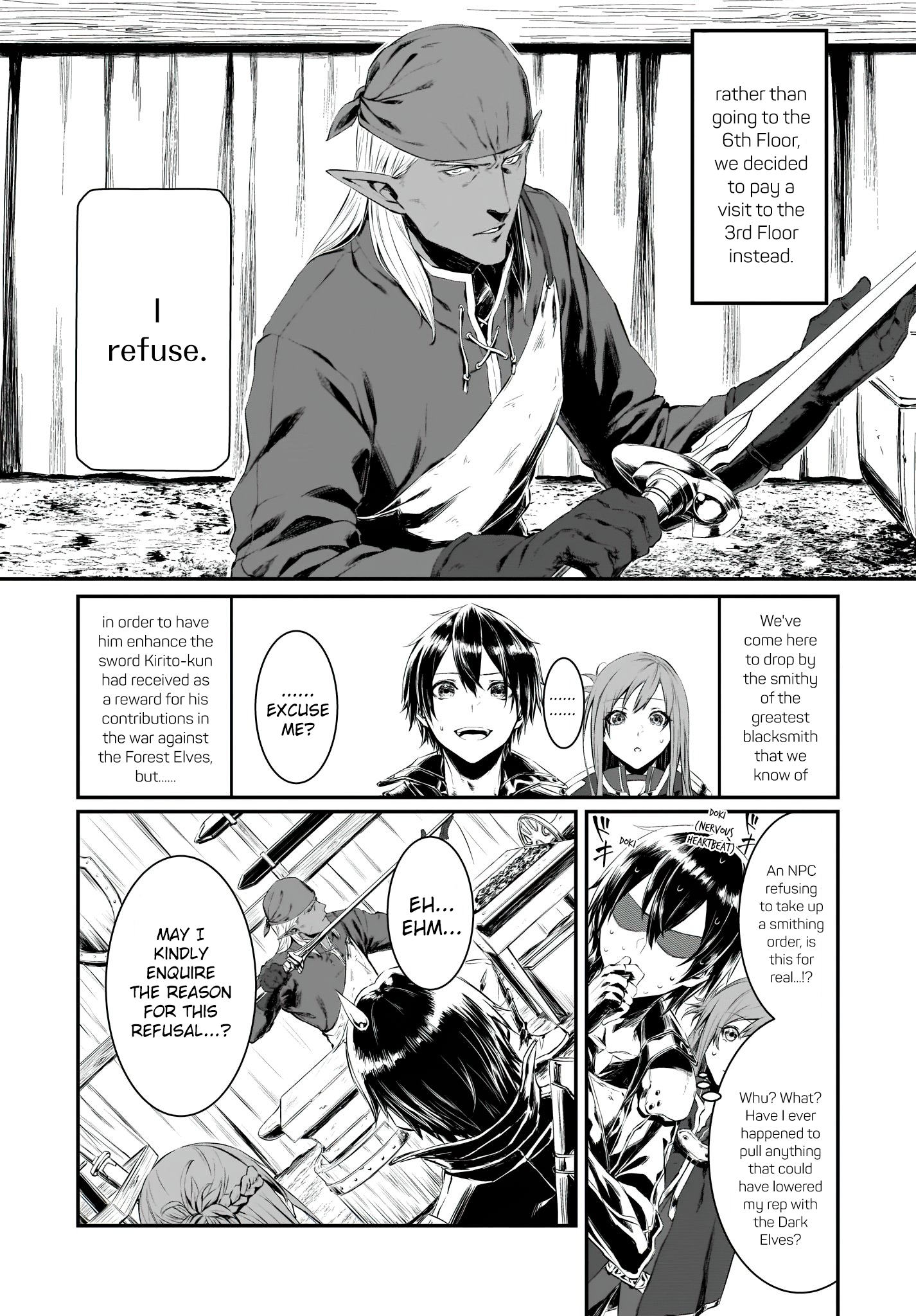 Sword Art Online: Progressive—Koganeritsu no Canon Chapter 1 第7页