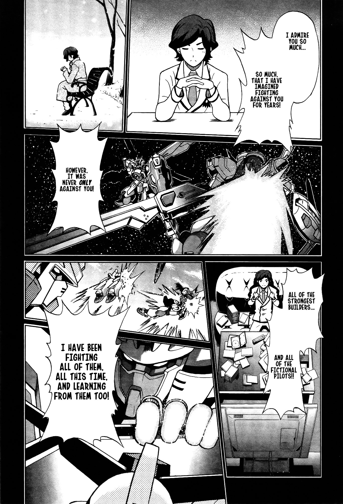 Gundam Build Fighters A Rage on, Gunpla! 第13页