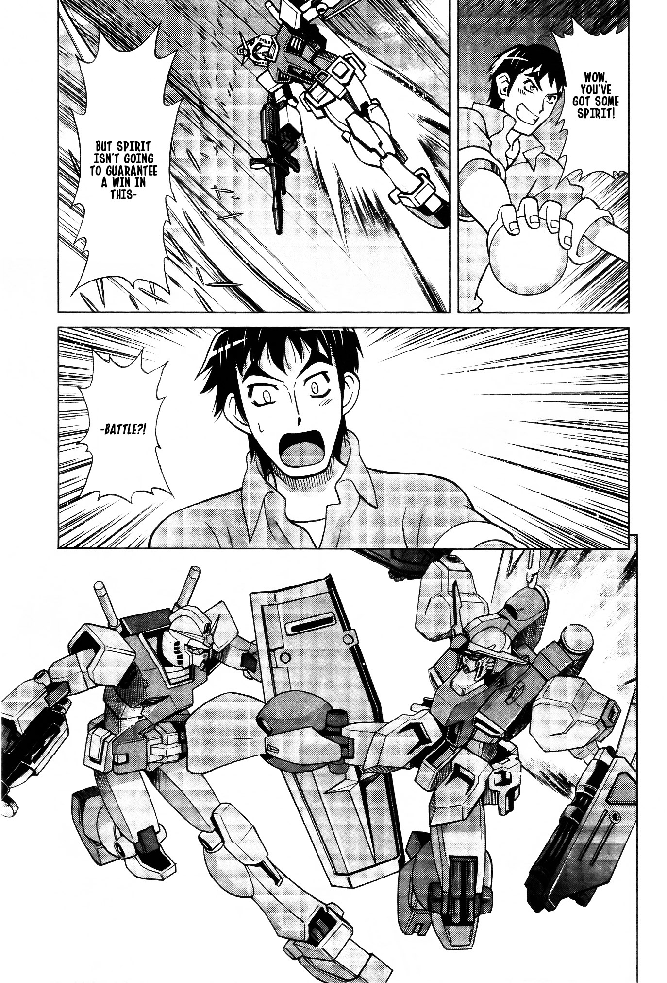 Gundam Build Fighters A Rage on, Gunpla! 第9页