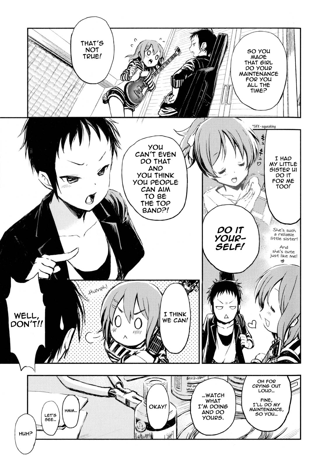 K-ON! Story Anthology Comic Band Maintenance! (by Yamato Hina) 第3页
