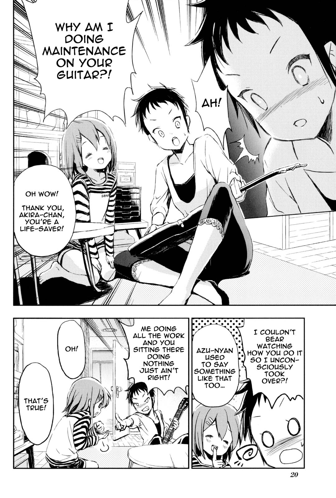 K-ON! Story Anthology Comic Band Maintenance! (by Yamato Hina) 第4页