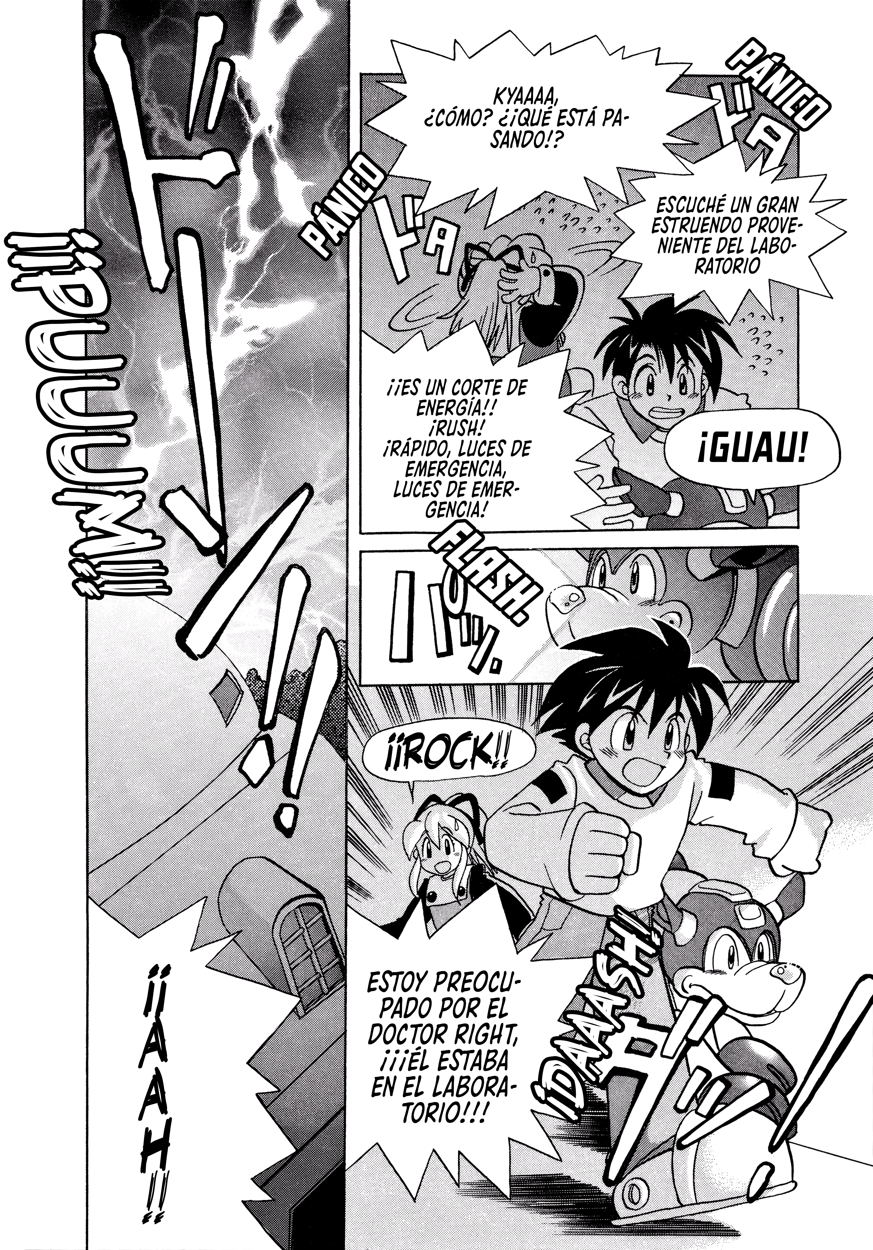 Rockman battle and chase (one shot) 第3页