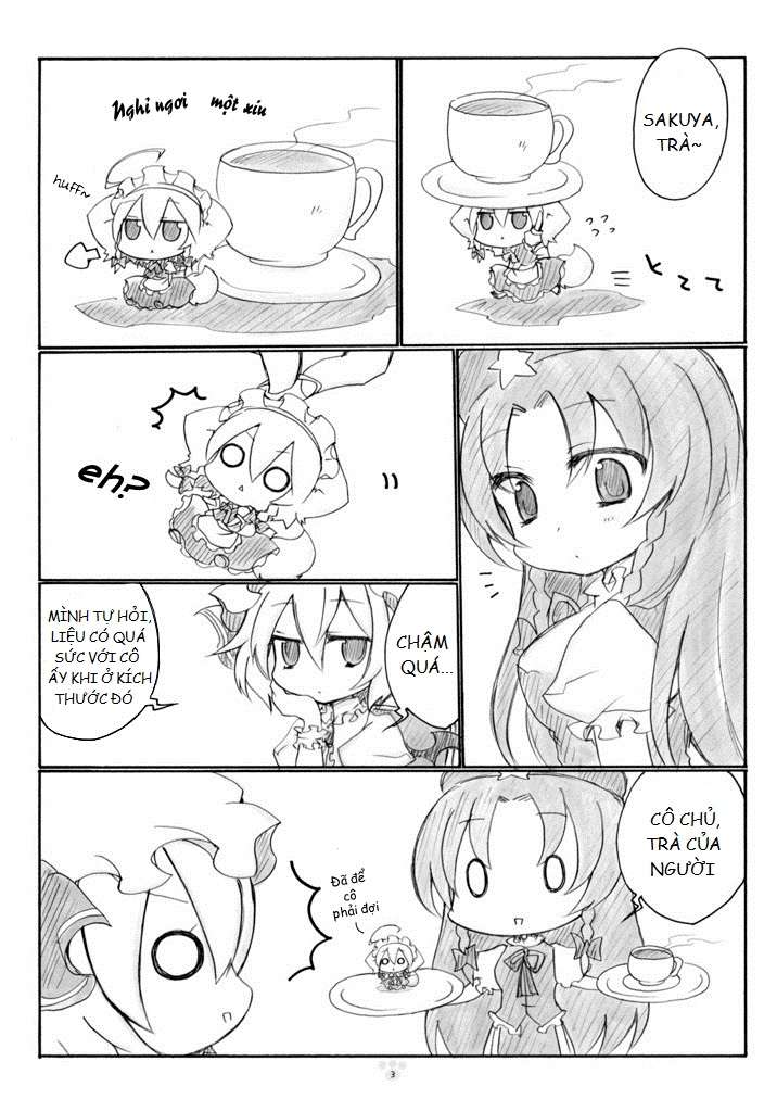 Touhou - Chimainu Sakuya (Doujinshi) Oneshot 第4页