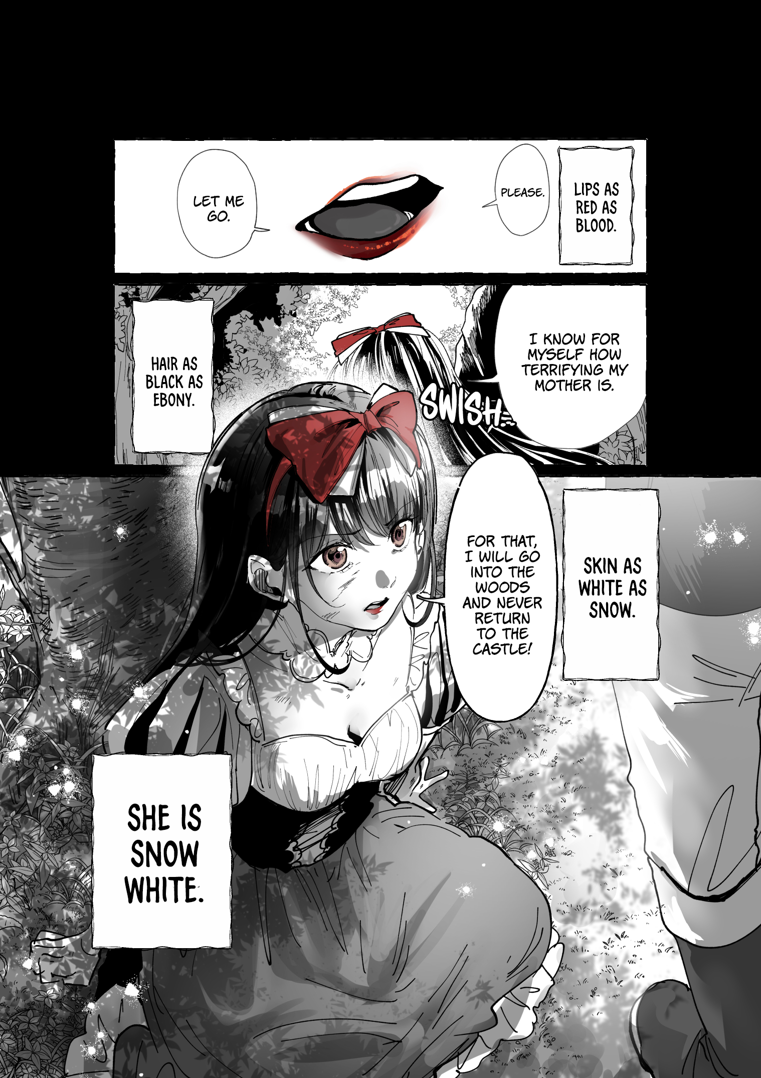 Heartful Snow White Falls in Love with the Hunter 第1页