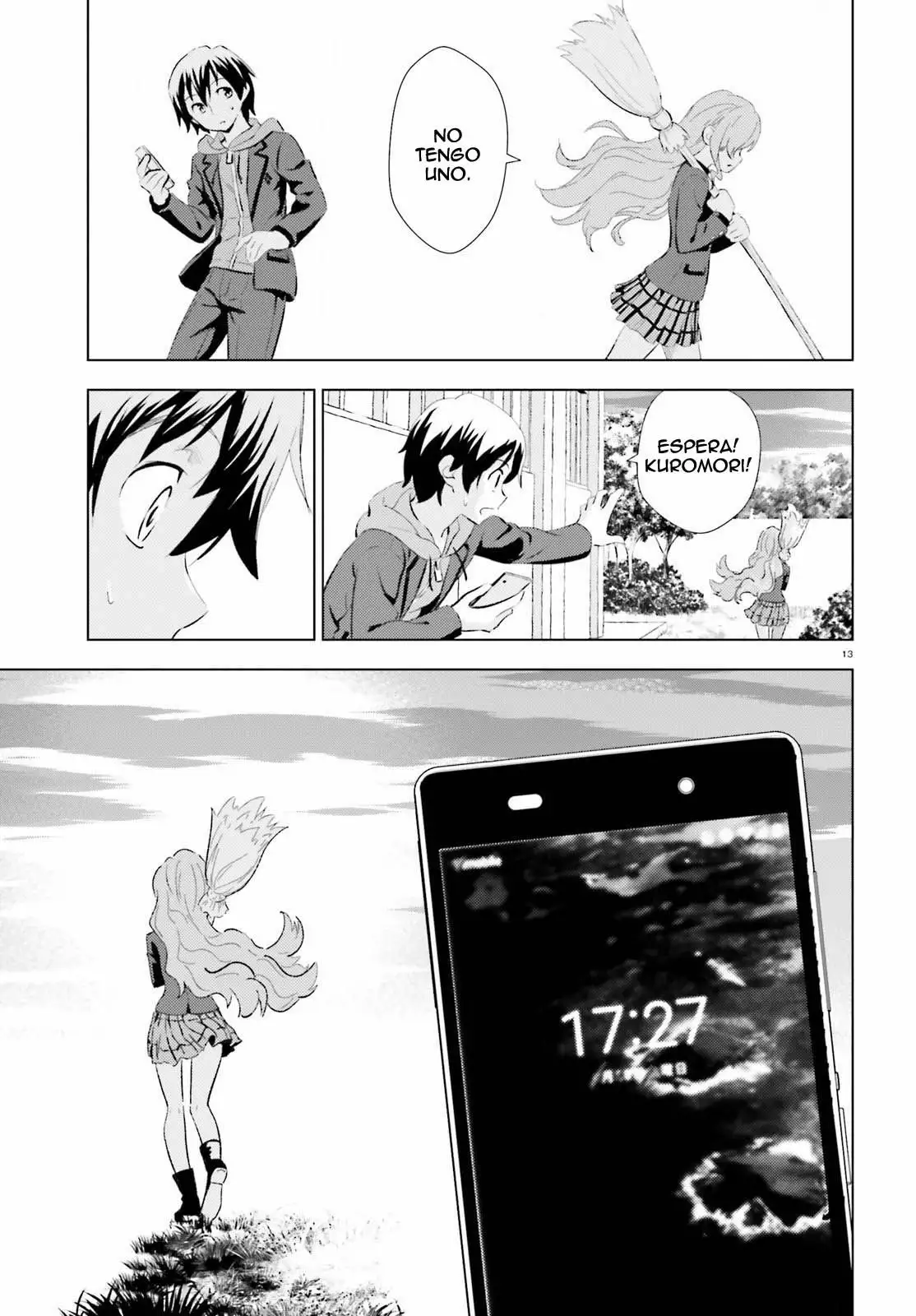 Kuromori-san wa Smartphone ga Tsukaenai Vol. 1 Ch. 1 第13页
